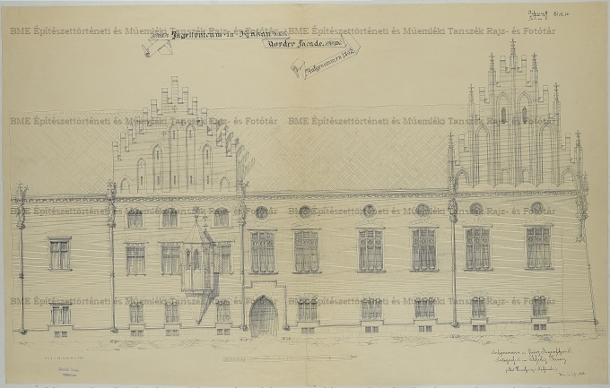 Krakkói Jagellonicum homlokzata