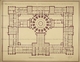 Berlini Reichstag pályaterve, alagsor alaprajza