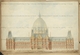Berlini Reichstag pályaterve, főhomlokzat