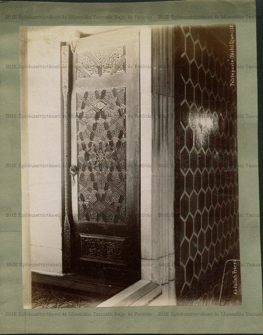 bursai Yeşil Camii (I. Mehmed dzsámija) ajtaja