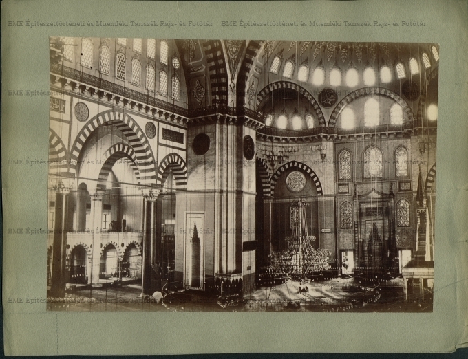 Süleymaniye Camii, İstanbul, belső