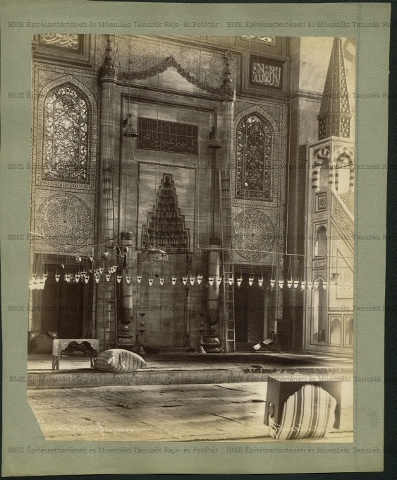 Süleymaniye Camii, İstanbul, belső (qibla fal, mihrab, minber)