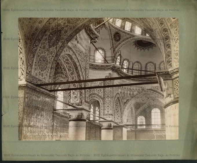 Sultanahmet Camii (Kék mecset), İstanbul, belső