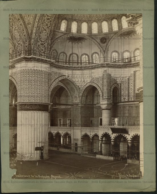 Sultanahmet Camii (Kék mecset), İstanbul, belső