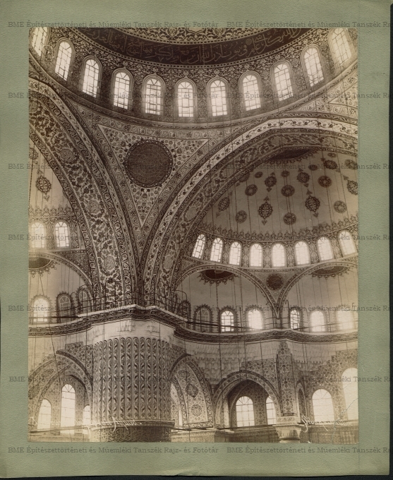 Sultanahmet Camii (Kék mecset), İstanbul, belső