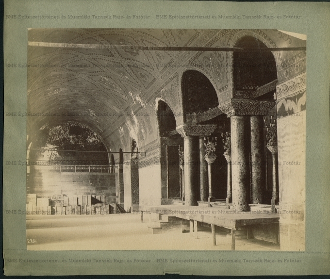 Ayasofya, (Hagia Sophia) emelet, uralkodói karzat (Theodora császárné karzata)