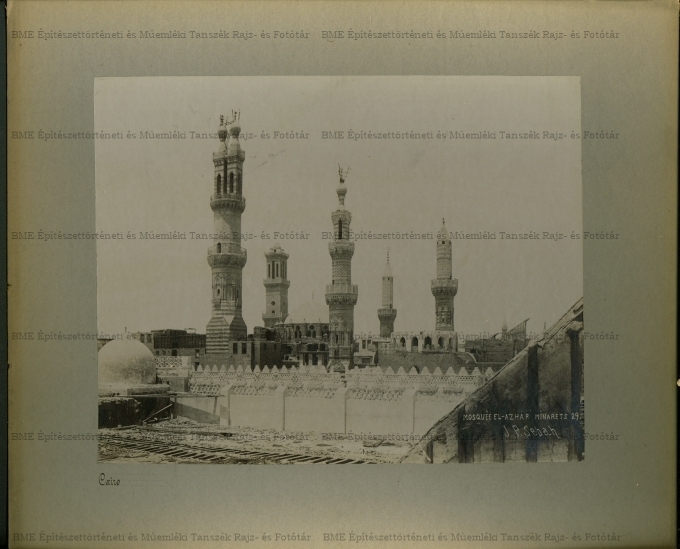 El Azhar mecset minaretjei