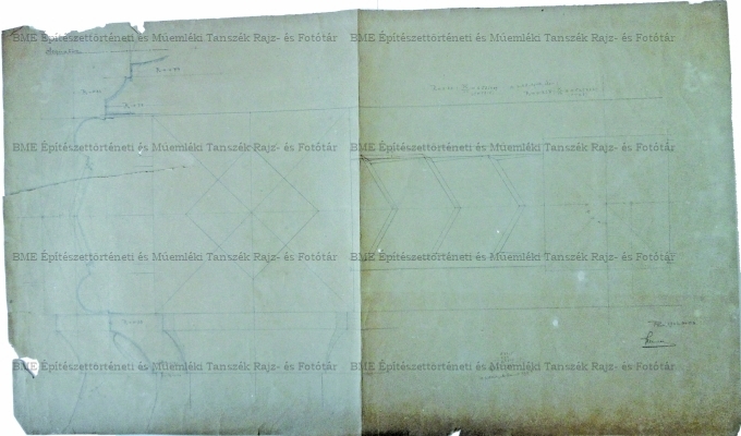Pécsi székesegyház részletrajza