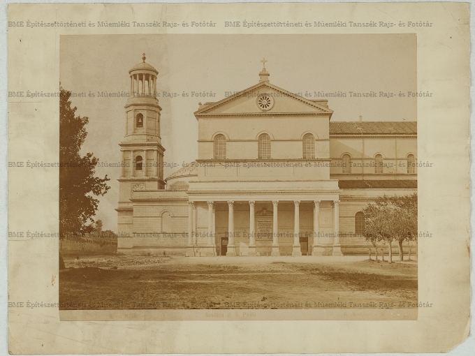 San Paolo fuori le Mura templom oldalhomlokzati fotója