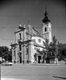 Győri karmelita templom, távlat; oltárok: franz Richter, 1721-25, festmények: Martino Altomonte, 1726-27