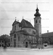 Győri karmelita templom, távlat; oltárok: franz Richter, 1721-25, festmények: Martino Altomonte, 1726-27