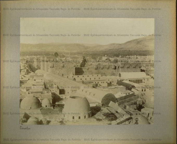 Damaszkusz, erőd látképe