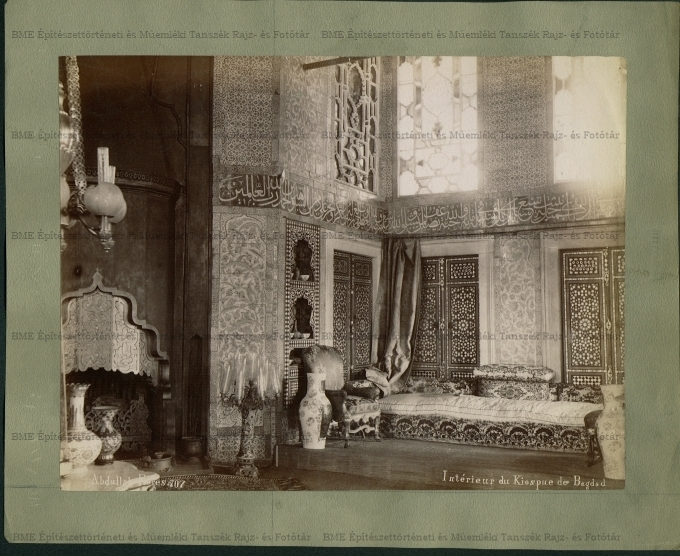 Bagdat Köşkü, Topkapı Sarayı, İstanbul, belső