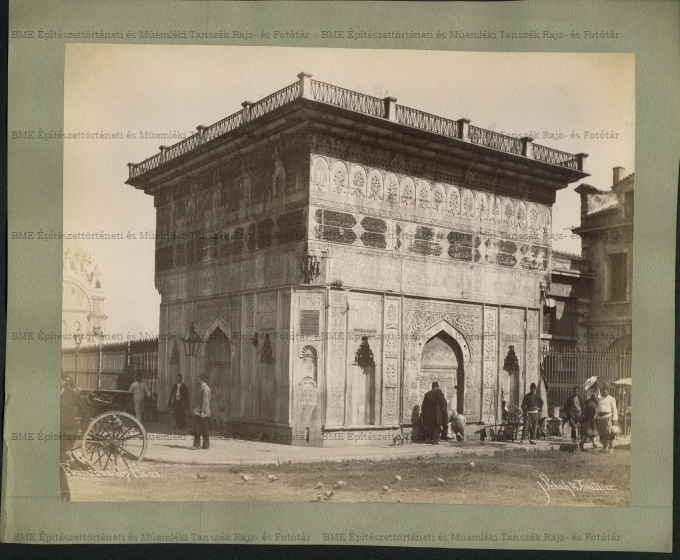 I. Mahmud kútja (I. Mahmut çeşmesi), Tophane, İstanbul